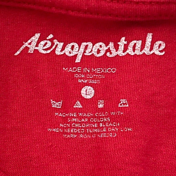 Preowned Aeropostale NYC 1987 Logo T-shirt’s Men’s Size Large. - Picture 5 of 10